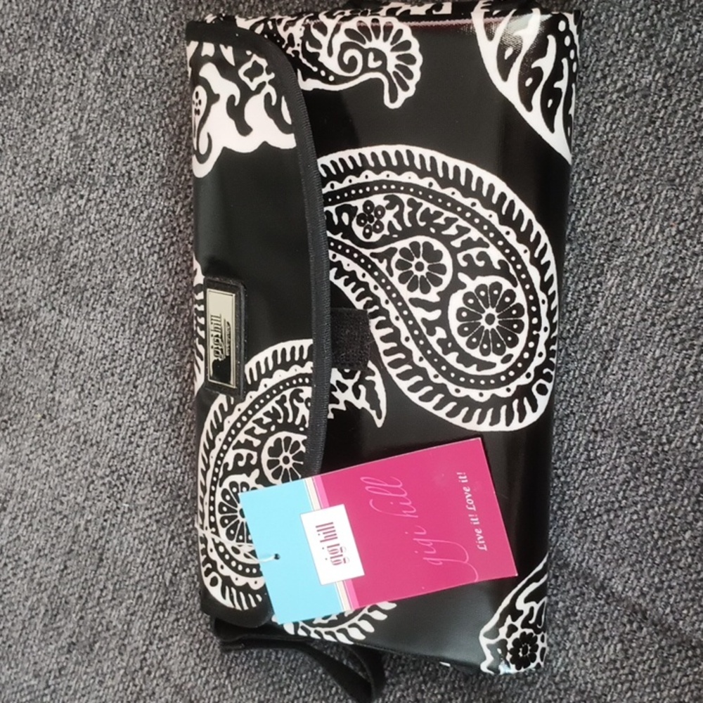Gigi Hill "DAISY" Changing Table Fold Up Bag NOIR New